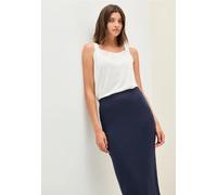 Cecil Damen Tube Rock im Strick-Look in Blau, Gr: M