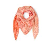 Cecil Damen Tuch mit Ausbrenner-Muster Orange One Size