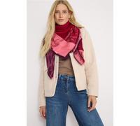 Cecil Damen Tuch mit Zebramuster in Rot, Gr: One size