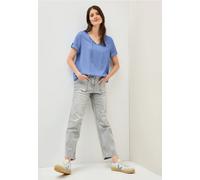 Cecil Damen Tunika in Unifarbe in Blau, Gr: M