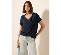 Cecil Damen Tunika in Unifarbe in Blau, Gr: S