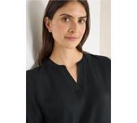 Cecil Damenbluse – Unifarbe Schwarz – Größe S