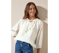 Shirtbluse CECIL Gr. XL (44), weiß (vanilla white) Damen Blusen (10865612-XL) vanilla white