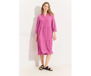 Cecil Damen Tunika Kleid mit Struktur in Pink, Gr: L