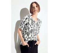 CECIL Damen B321507 Tunika T-Shirt, Vanilla White, X-Small