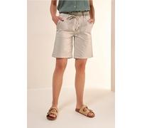 Cecil Damen Twill Shorts im Washed-Look in Beige, Gr: S