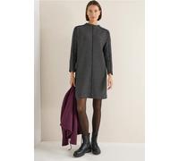 Cecil Damen Two Tone Strukturkleid in Schwarz, Gr: XXL