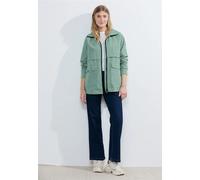 Windbreaker CECIL Gr. XXL (46), grün (breezy mint) Damen Jacken Kurze mit 2-Wege Reißverschluss (77610865-XXL)
