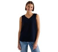 Cecil Damen V-Neck Blusentop in Musselin-Qualität