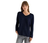 Cecil Damen V-Neck Pullover in Blau, Gr: M
