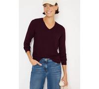 Cecil Damen V-Neck Pullover in Rot, Gr: L