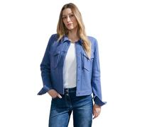 Cecil Damen Jacke mit Wollanteil in Blau, Gr: XXL