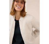 CECIL Damen 2115507 Wendbarer Blouson, Teddy Vanilla White, XL