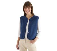 Fellweste CECIL, Damen, Gr. XXL (46), sporty denim blau, Westen (96215968-XXL) sporty denim blau
