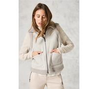 Kurzweste CECIL Gr. XXL (46), soft silver Damen Westen (72623656-XXL) soft silver