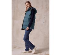 CECIL Damen B220236 Weste mit Kapuze, Dull Teal Blue, XS