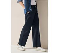 Cecil Damen Wide Leg Hose in Blau, Gr: XS