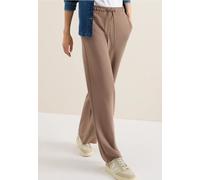 Cecil Damen Wide Leg Hose in Braun, Gr: XXL