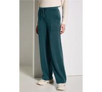 Cecil Damen Wide Leg Hose in Grün, Gr: XL