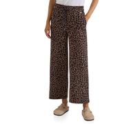 Stoffhose CECIL, Damen, Gr. XXL, Länge 30, braun (creamy mocha), Stoff, 47% Viskose, 45% Polyester, 8% Elasthan, loose fit lang, Hosen Stoffhose, softer Materialmix (77224265-XXL) creamy mocha