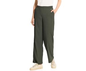 Cecil Damen Wide Leg Hose mit Struktur