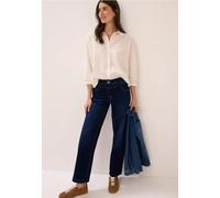 Cecil Damen Wide Leg Jeans in Blau, Gr: 31