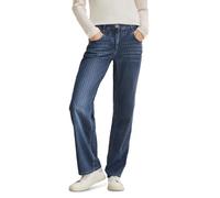 Cecil Damen Wide Leg Jeans mit Streifen