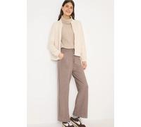 CECIL Wide Leg Strickhose Chocolate Mousse Melange M