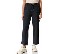 Marlene-Hose CECIL, Damen, Gr. XXL, Länge 26, blau (universal blau), Stoff, 55% Polyester, 44% Viskose, 1% Elasthan, unifarben, weit knöchelfrei, Hosen, High Waist (64887019-XXL) universal blau