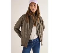 Cecil Damen Windbreaker mit Hoodie in Braun, Gr: S