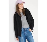 Cecil Damen Windbreaker mit Hoodie in Schwarz, Gr: M