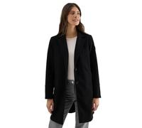 Cecil Damen Woll-Optik Revers-Mantel in Schwarz, Gr: XXL
