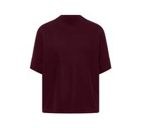 Cecil Kurzarmpullover Dolman Turtle Neck Damen meliert mit Bündchen Gr. XL (44) Rot