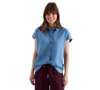 Dropped Shoulder Bluse im Denim