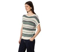 Cecil Damen Pullover B303241 Gestreift Slate Khaki XL