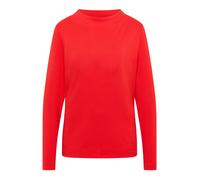 CECIL - Funnelneck Shirt in Unifarbe pumpkin orange - Gr. - M
