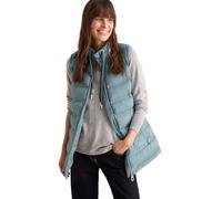 Steppweste CECIL, Damen, Gr. L (42), strong mint, Stoff, 100% Polyester, unifarben, casual, gerade normal, hoch geschlossener Ausschnitt, Westen, mit Stehkragen (91285631-L) strong mint