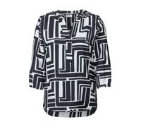 Cecil - Gemusterte Strukturbluse blau - Gr. - M