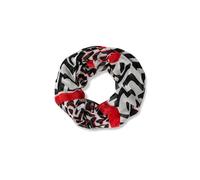 Cecil Gemusterter Loop-Schal pumpkin orange A