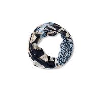 Cecil Damen Gemusterter Loop-Schal in Blau, Gr: One size