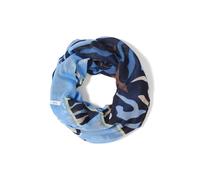 Cecil Gemusterter Loop Schal universal blue A