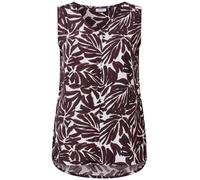 CECIL Damen 3411892 Gemustertes Blusentop, Mulberry red, XS