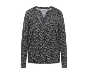 CECIL - Gemustertes Tunika-Shirt grau - Gr. - XS