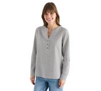 Cecil Gestreifte Bluse Macchiato Brown XS