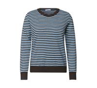 CECIL - Gestreifter Pullover blau - Gr. - M