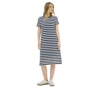 Gestreiftes Ajour-Kleid