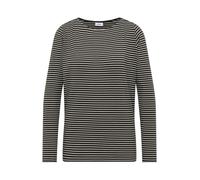 Cecil Damen Gestreiftes Langarmshirt in Grün, Gr: S