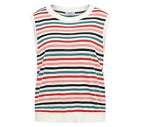 Cecil - Gestreiftes Stricktop grün/rot - Gr. - XXL