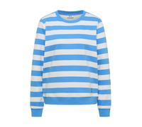 Cecil - Gestreiftes Sweatshirt fountain blue - Gr. - M