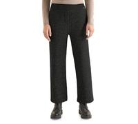 Cecil Glitzernde Wide Leg Hose Black L